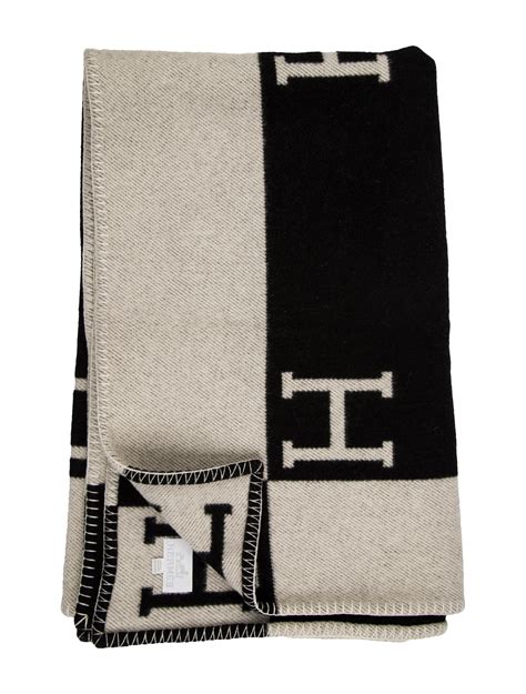 black and white hermes blanket|hermes throw blanket price.